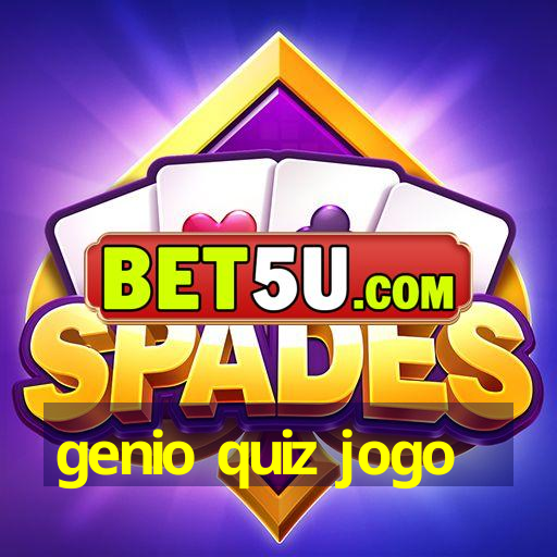 genio quiz jogo